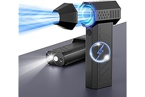 Compressed Air Duster, 130000RPM Electric Air Duster for Cleaning Keyboard & PC