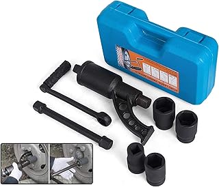 VEVOR 1:58 Torque Multiplier Wrench 5800 NM Lug Nut Wrench Set Lugnut Remover with Case Labor Saving Wrench Tool Heavy Duty Torque Multiplier Tool for Truck Trailer RV