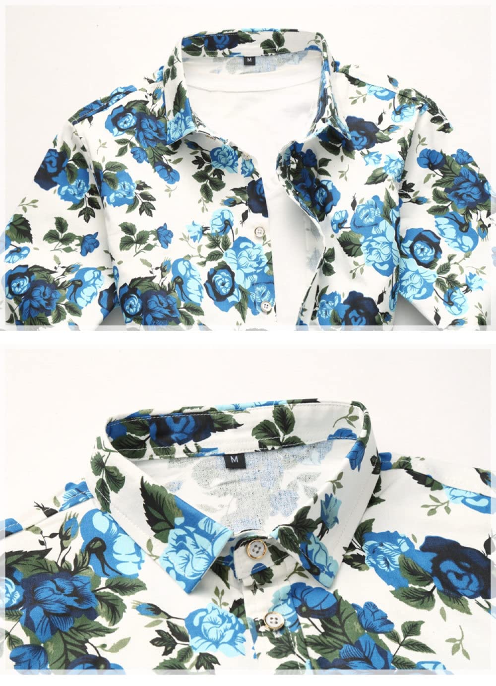 HGJH Hawaii Hemd, Herrenhemd Große Größe Ananas Gelb Disteldruck Hawaiihemd Kuba-Kragen Schwarz Langarm Button Down Weiches Strandhemd Henley-Hemd Für Männer Jungen