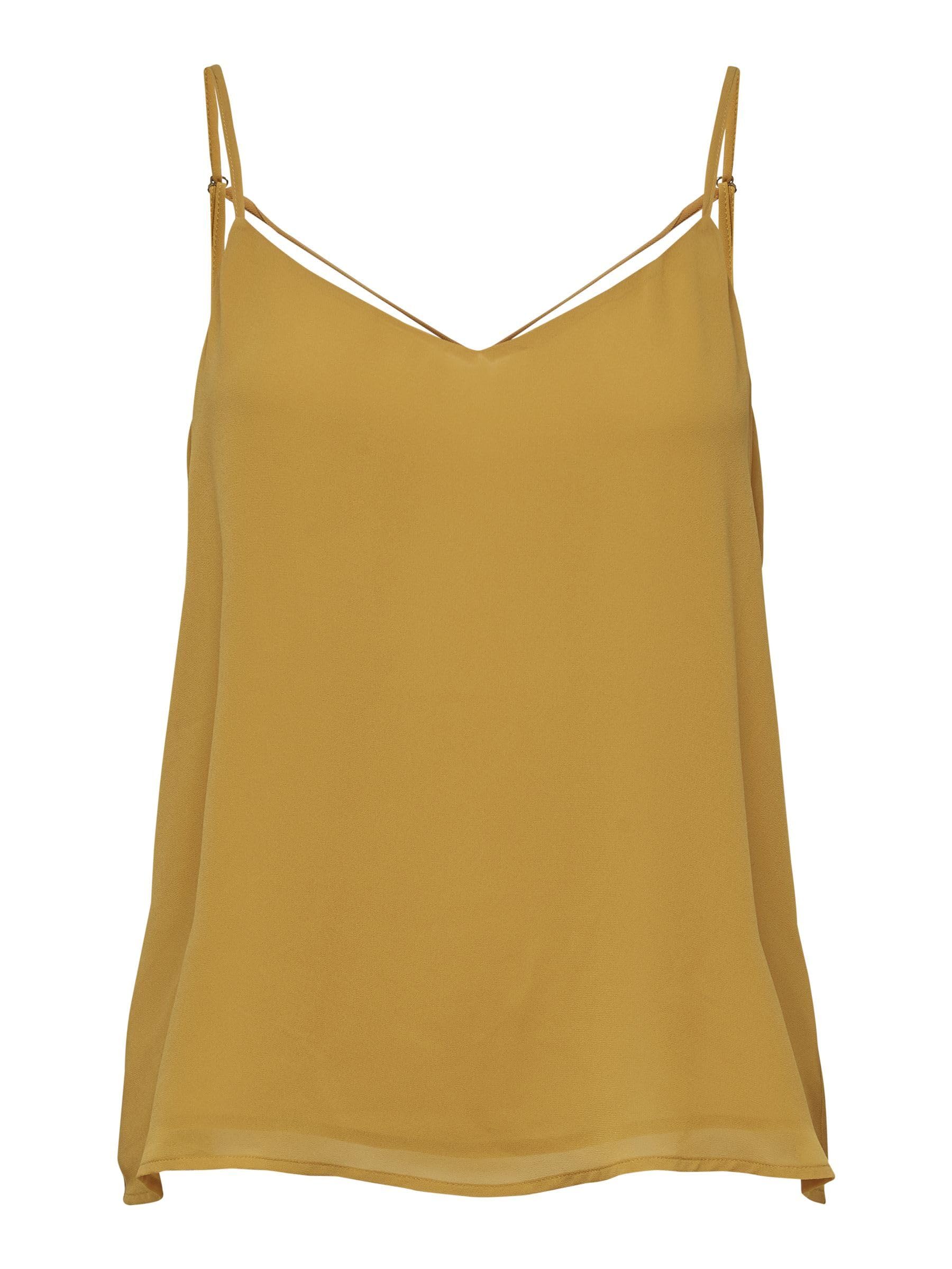 ONLY Damen Onlmoon Sl Noos Wvn Top, Gelb (Mango Mojito Mango Mojito), 34 EU