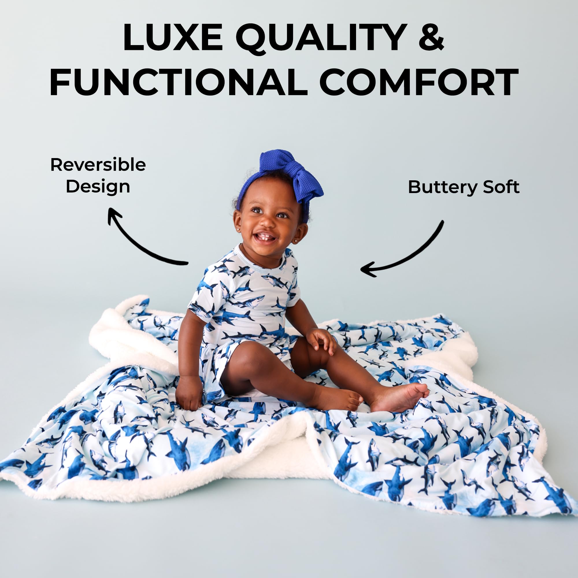 Amazon.com: Posh Peanut Super Soft Baby Blankets for Boys, Girls  display picture 1