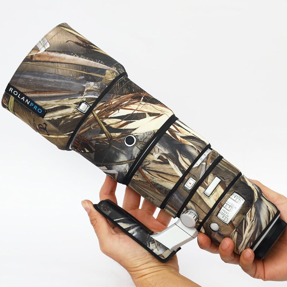 XF 500mm F5.6 R LM OIS WR (レンズ保護カバー付属) Amazon | Rolanpro カモフラージュレンズフード Fujinon 対応