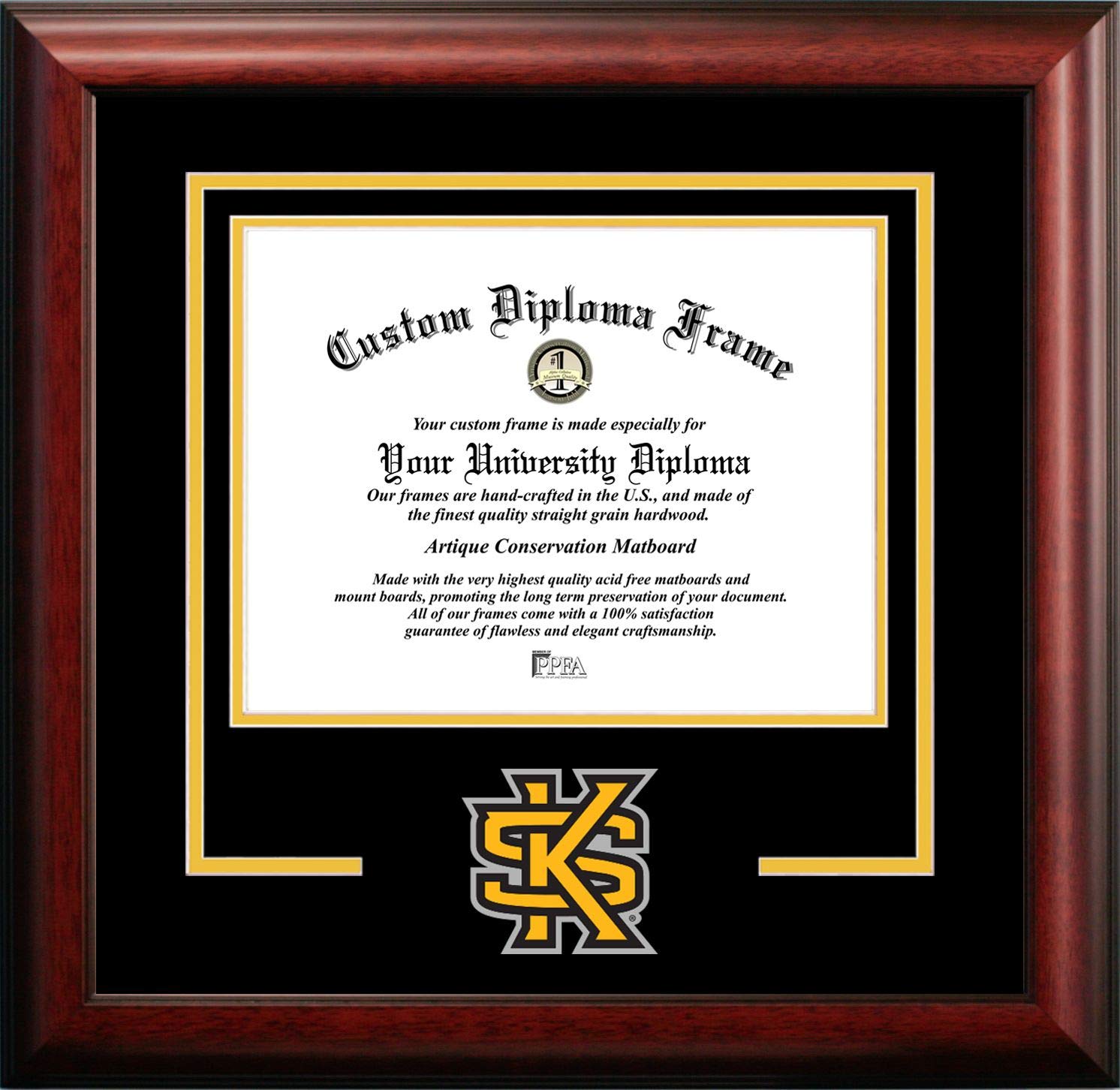 Campus Images Kennesaw State University Spirit Diploma Frame