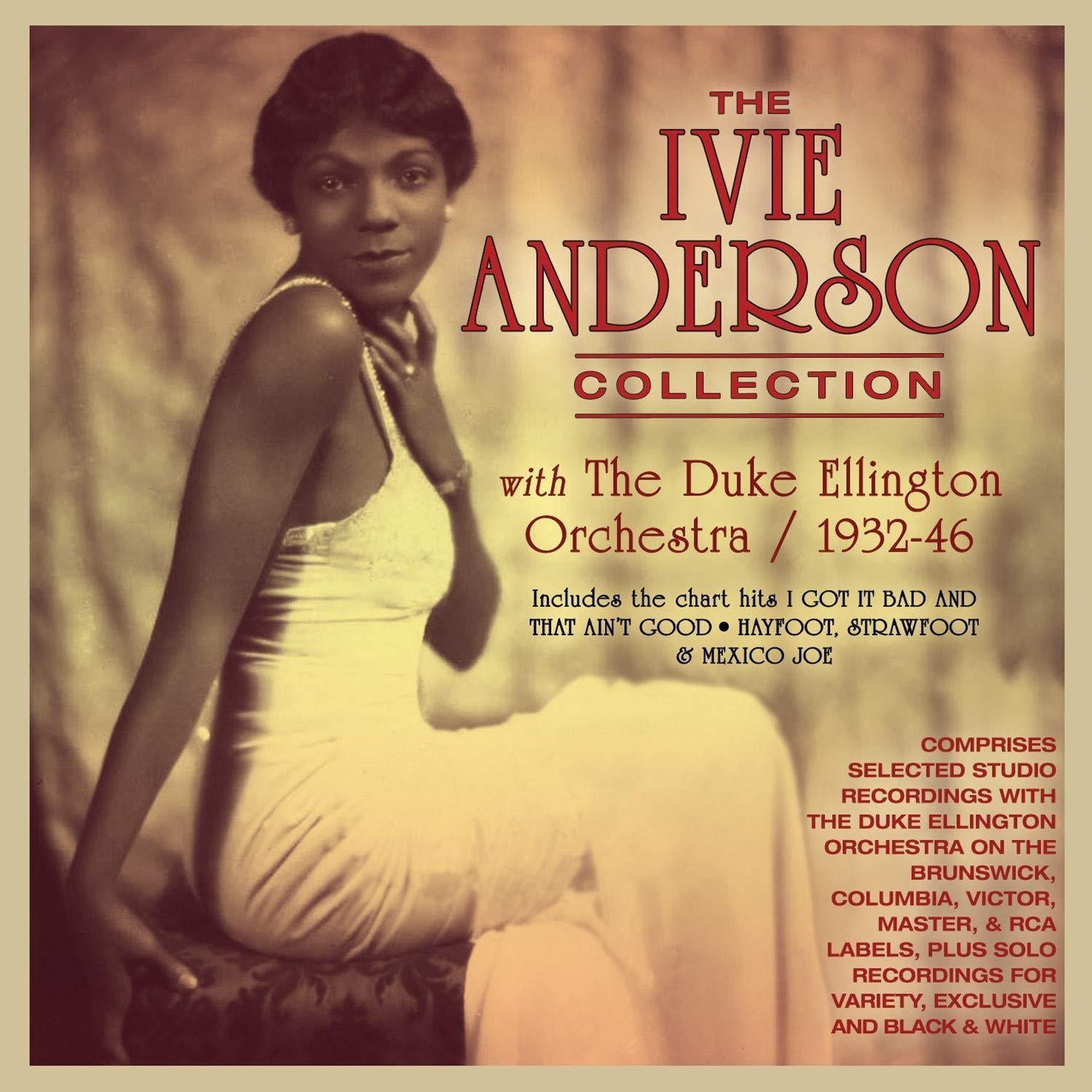 Ivie Anderson The Ivie Anderson Collection 1932-46 CD New 824046326722