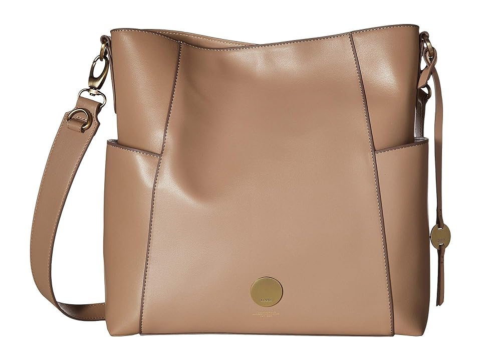 

Lodis Accessories Rodeo RFID Jessie Bucket (Latte) Handbags