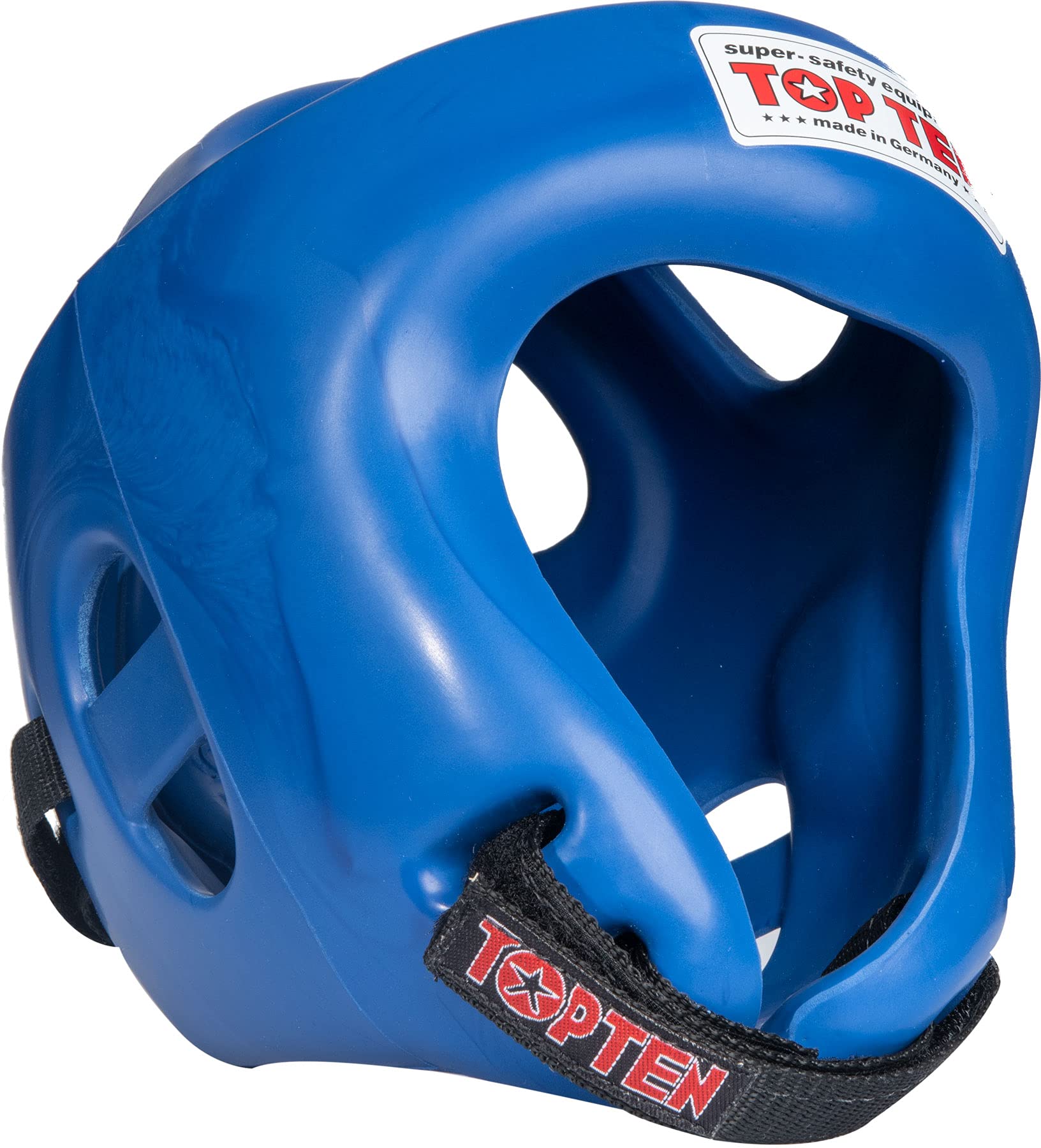 TOP TEN Competition Fight Unisex Adult Helmet, Blue, S 50-55 cm