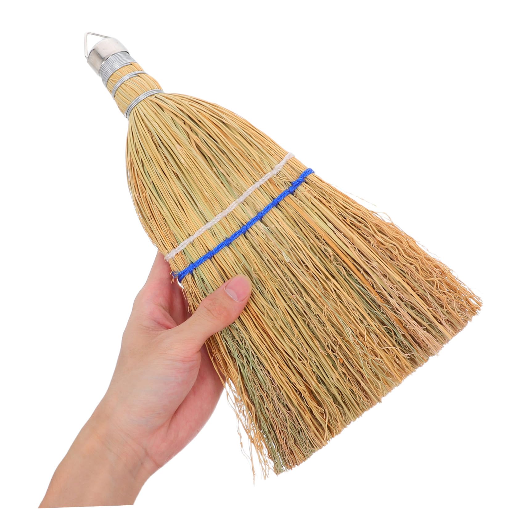 SEWACC 10 Unidades Escoba de Mano Pequeña de Paja Diseño Compacto y Segura para Superficies, Cepillo Portátil Adecuado para Limpieza en Escritorio y Hogar