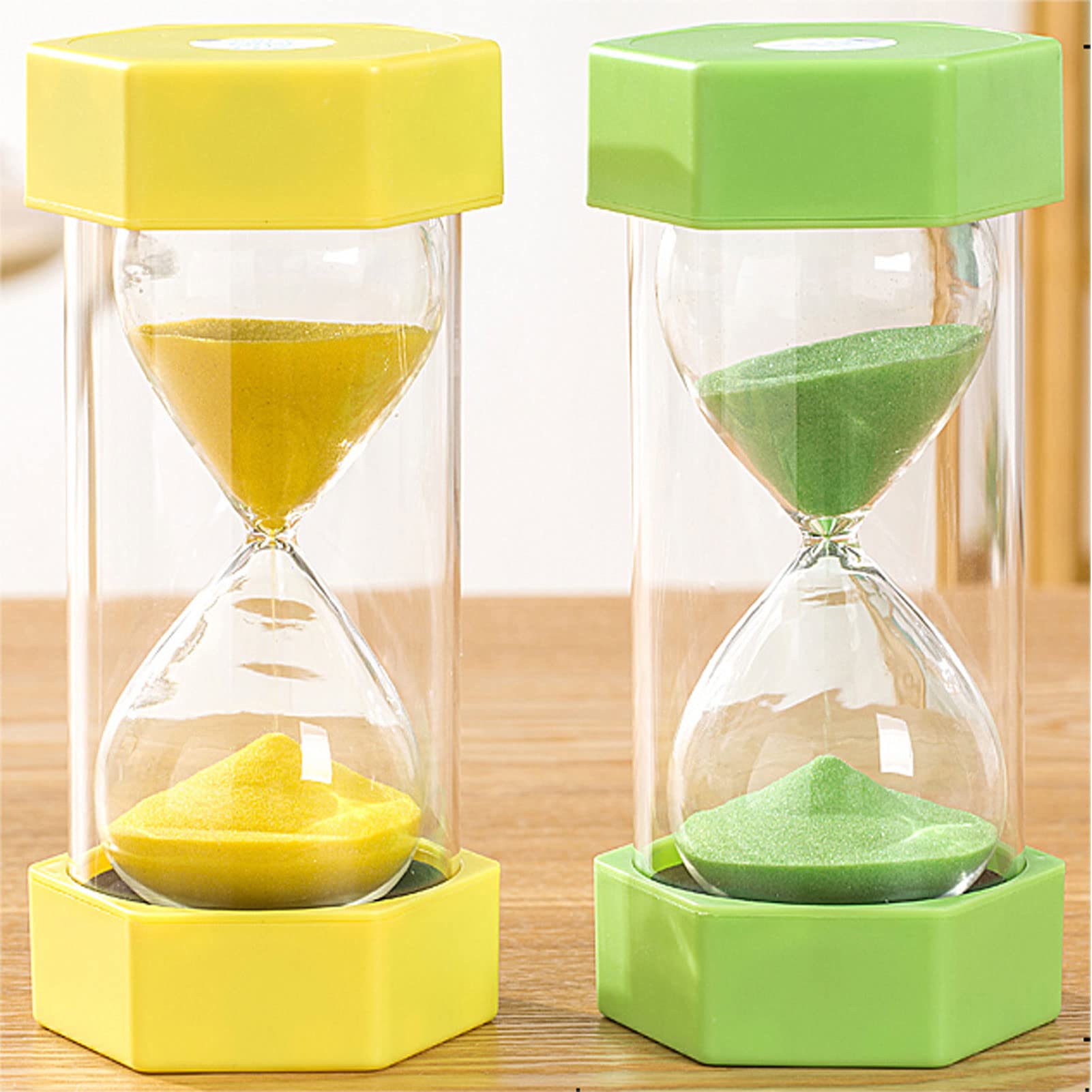 Clessidra Clessidra Timer Set Clessidra Timer for Bambini Classroom Regali Creativi Timer-Piccola Clessidra Set Colori Clessidra Clessidra Clessidra Timer Gestione del Tempo Set Home Office De