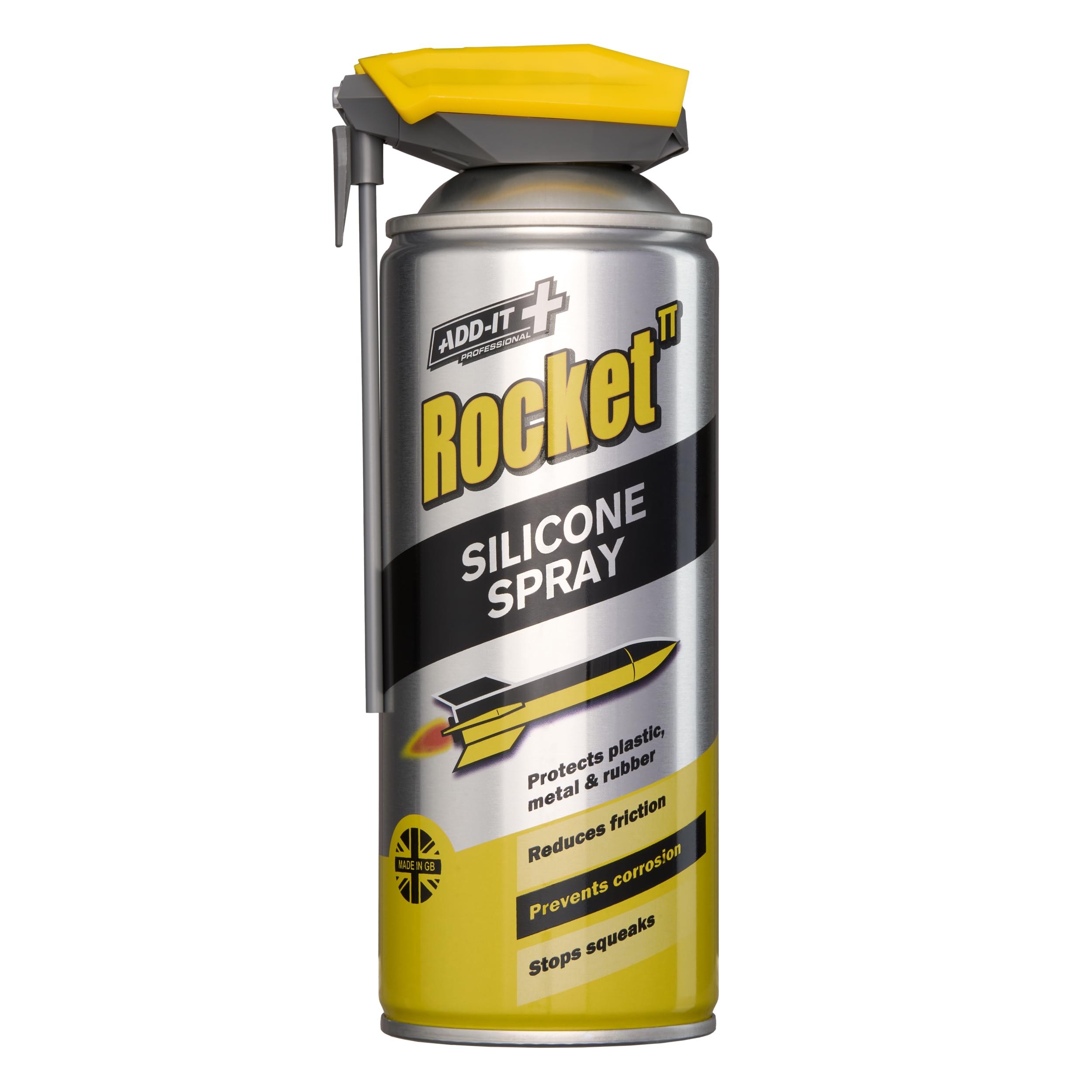 Rocket TT Silicone Spray 400 ml – Water-Resistant Lubricant