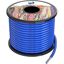 14awg Silicone Electrical Wire Cable 30ft Blue 14 Gauge Hookup Wires kit Stranded Tinned Copper Wire Flexible and Soft High Temperature Resistance