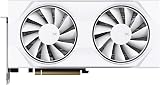 XFX Swift AMD Radeon RX 9060 XT OC White Gaming Edition with 16GB GDDR6 HDMI 2xDP, AMD RDNA™ 4 (RX-96TSW16WQ) - 5