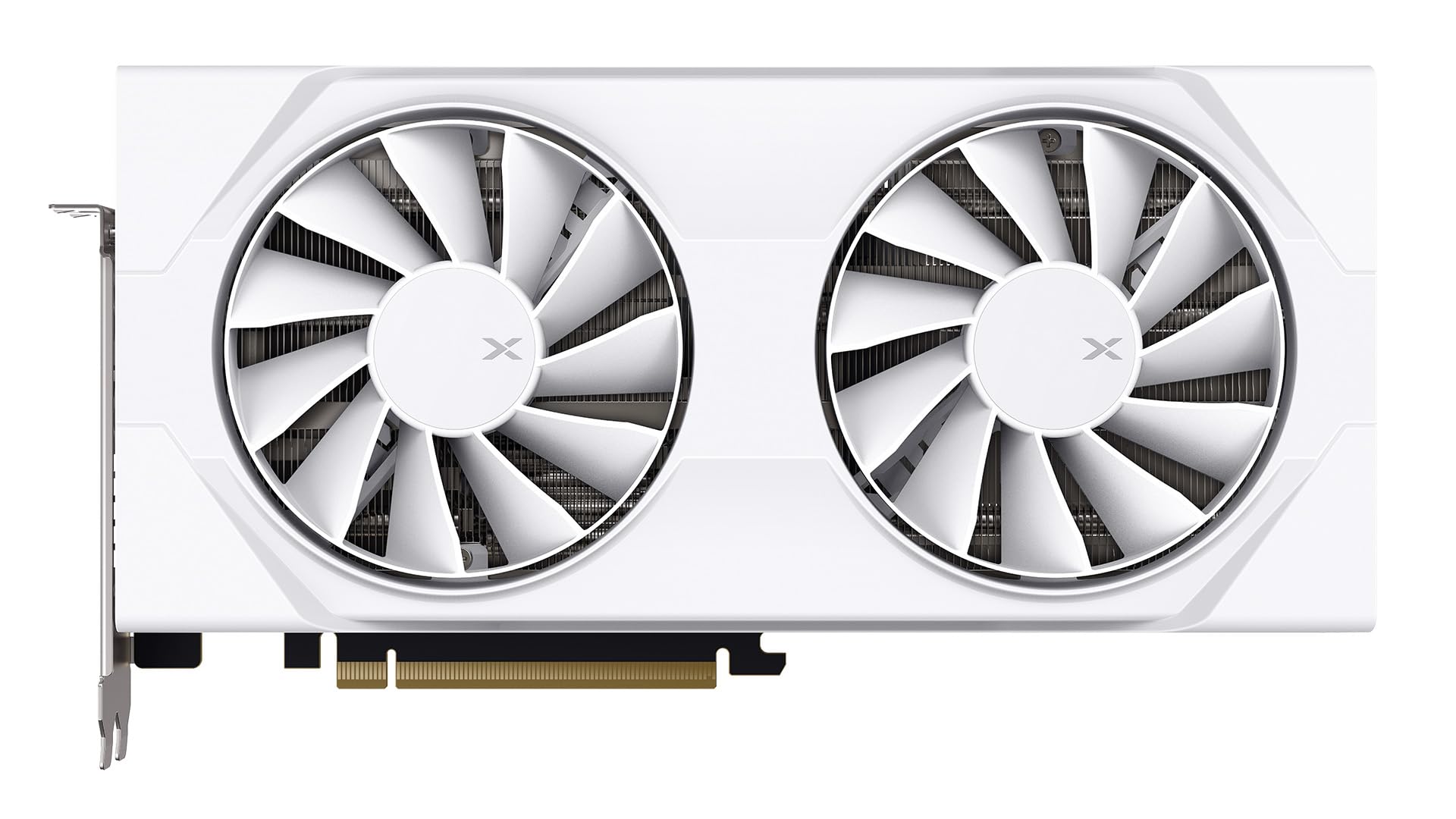 XFX Swift AMD Radeon RX 9060 XT OC White Gaming Edition avec 16 Go GDDR6 HDMI 2xDP, AMD RDNA™ 4 (RX-96TSW16WQ)