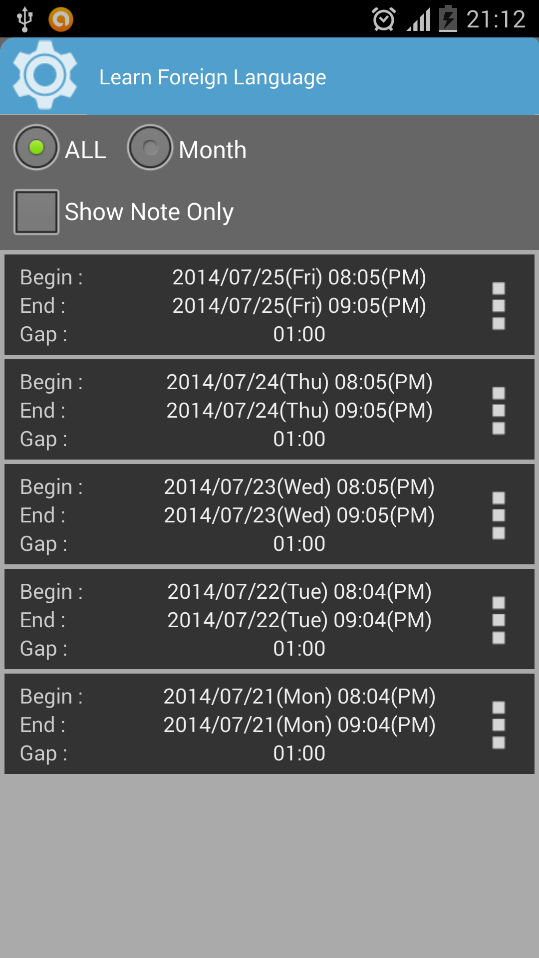 Time Record Manager - App on Amazon Appstore