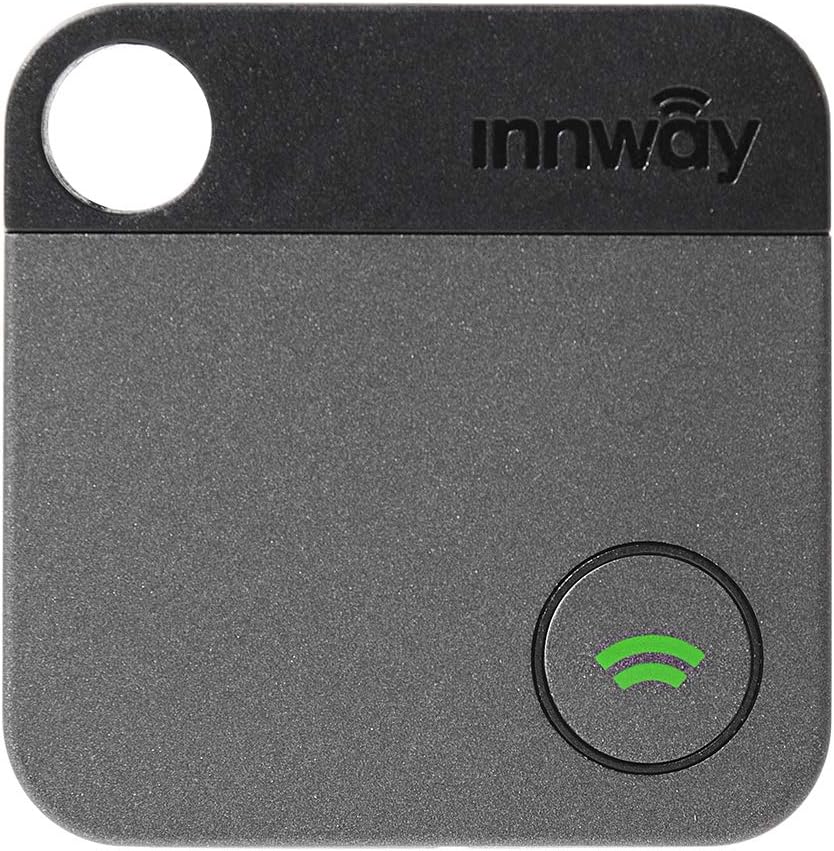 Innway Tag - Slim Waterproof Bluetooth Finder for Keys, Bag, Luggage, Water Bottles