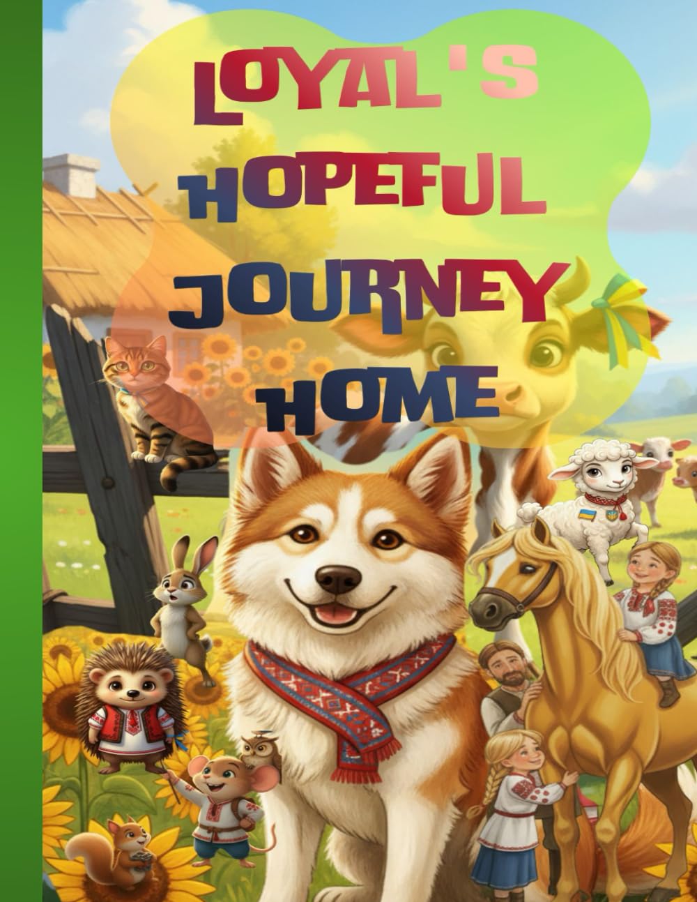 Loyal's Hopeful Journey Home: Stories about brave animals
