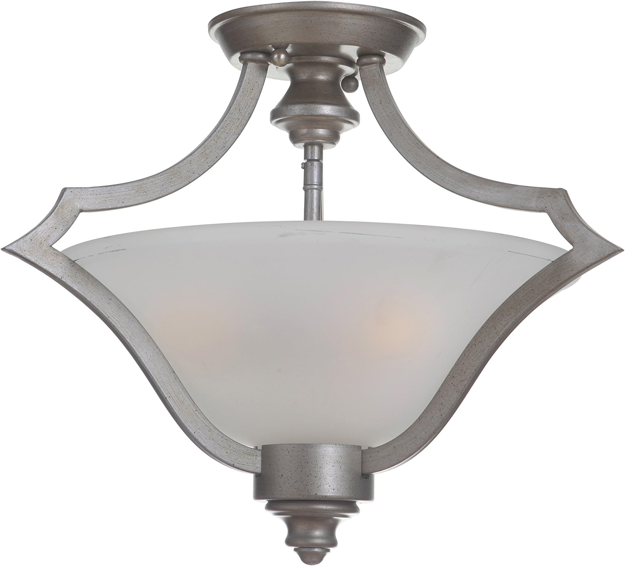 40253-AO Three Light Semi Flush