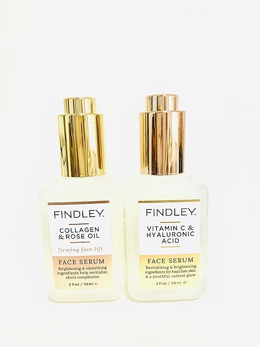 Bundle of Findley Collagen and RoseOil Face Serum & Vitamin
