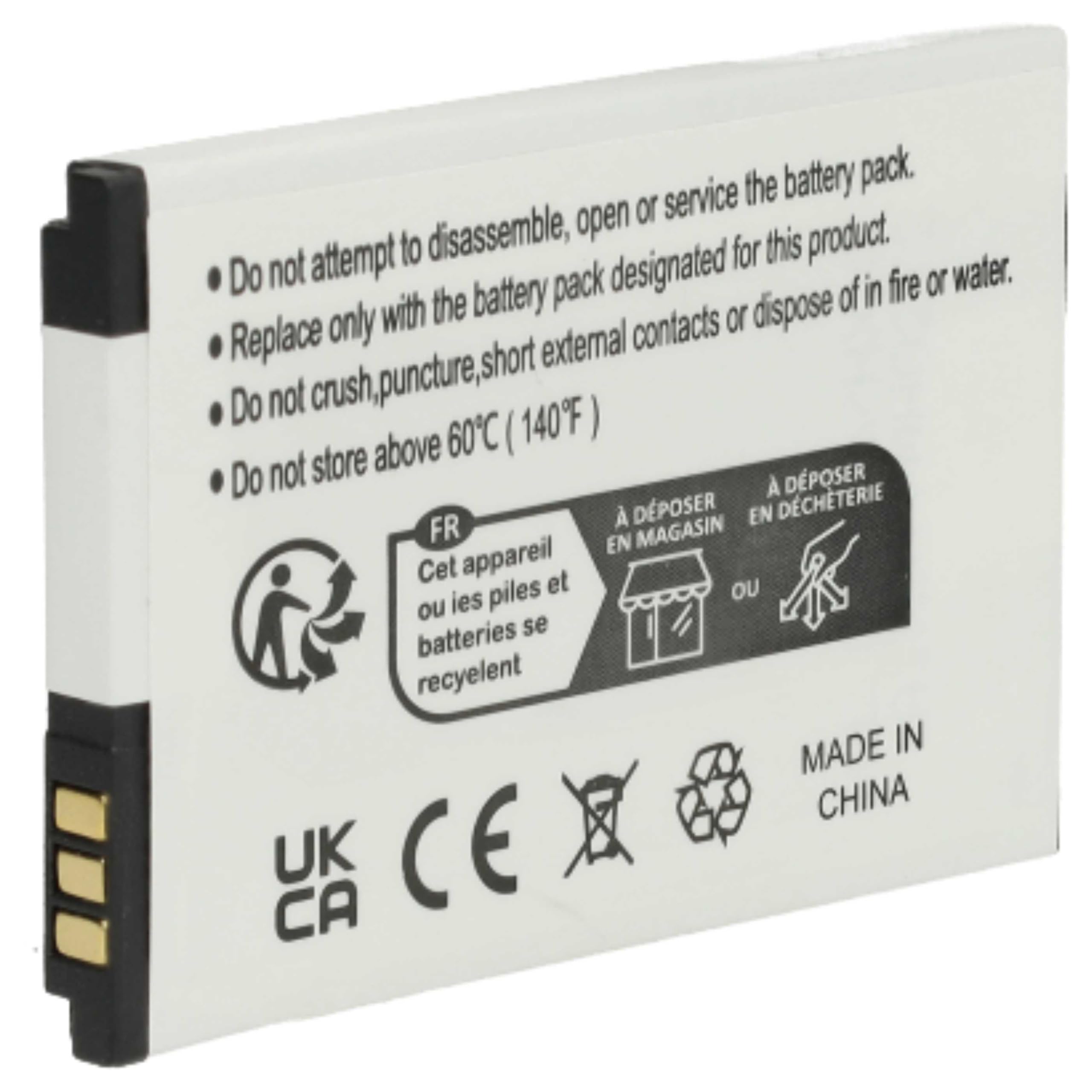 vhbw 10x batteria compatibile con Siemens Gigaset SL350, SL350H, SL450, SL400A, SL400, SL400H telefono fisso cordless (950mAh, 3,7V, Li-Ion)