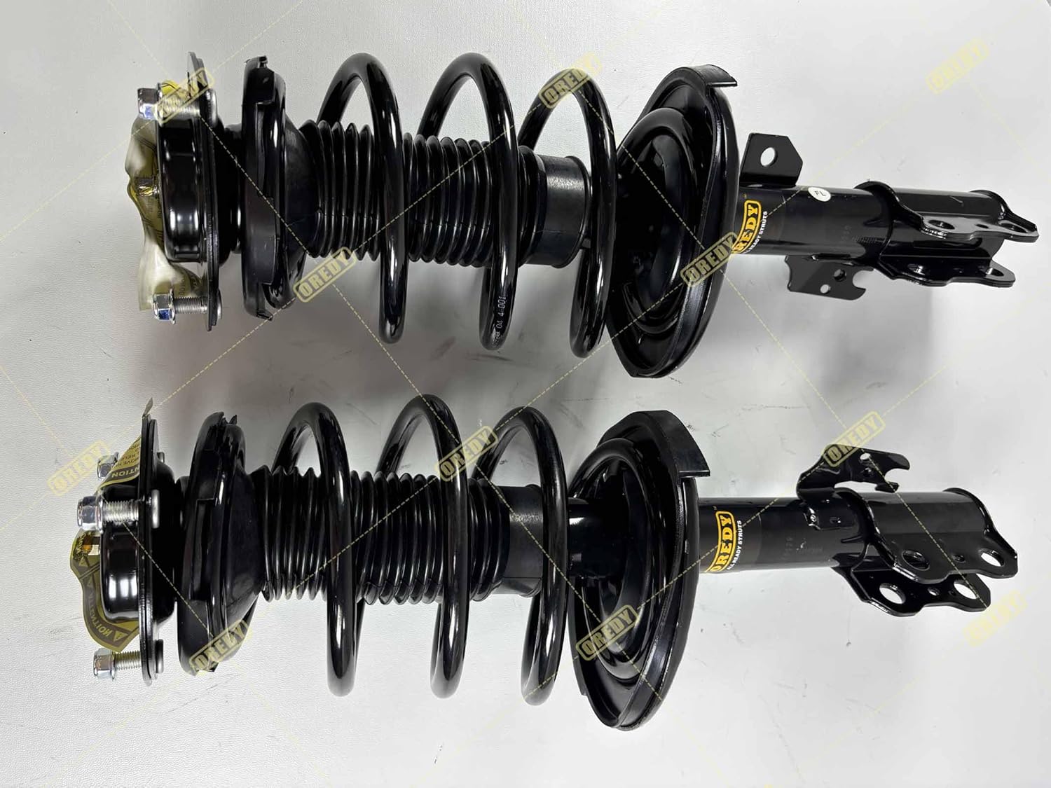 OREDY 2PCs Front Complete Struts for Toyota 2007-2011 Camry / 2006-2008 Solara/ 2006-2012 Avalon / 2007-2009 Lexus ES350, Left & Right Shock Absorber w/Coil Spring Assembly -172308 172307