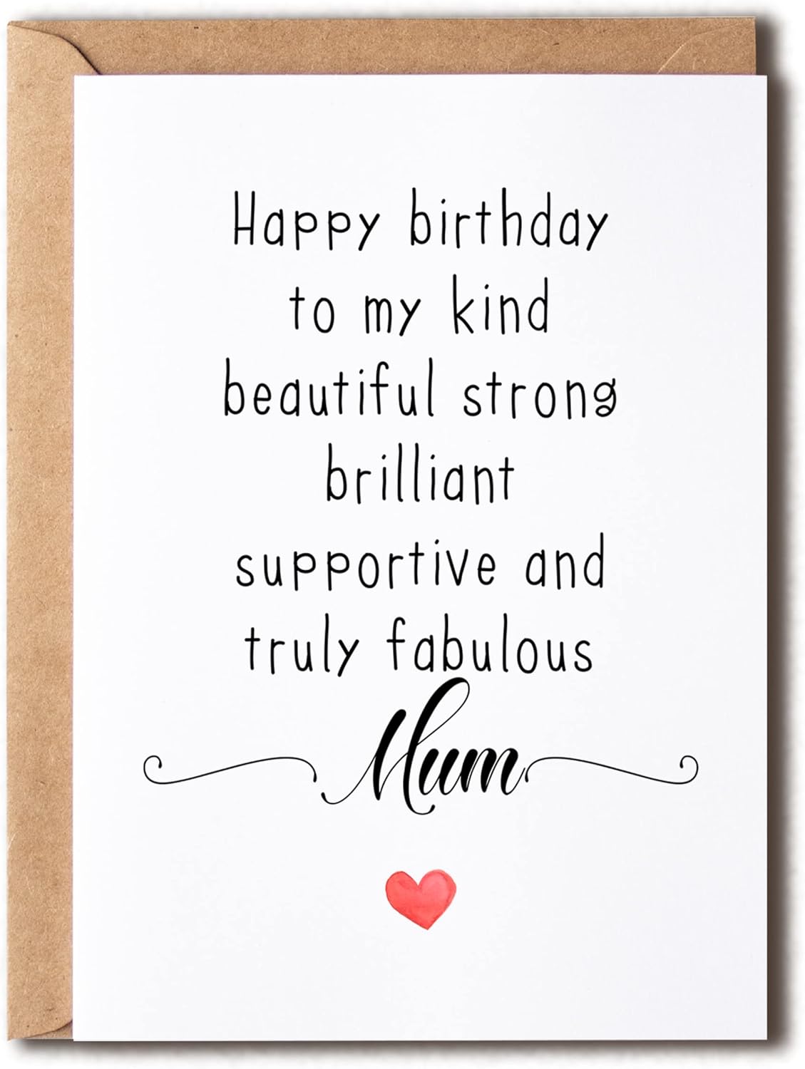 Mum Birthday Card - Amazing Mum Gift - Birthday Card Mum - Funny Mum Card - Card For Mum Birthday