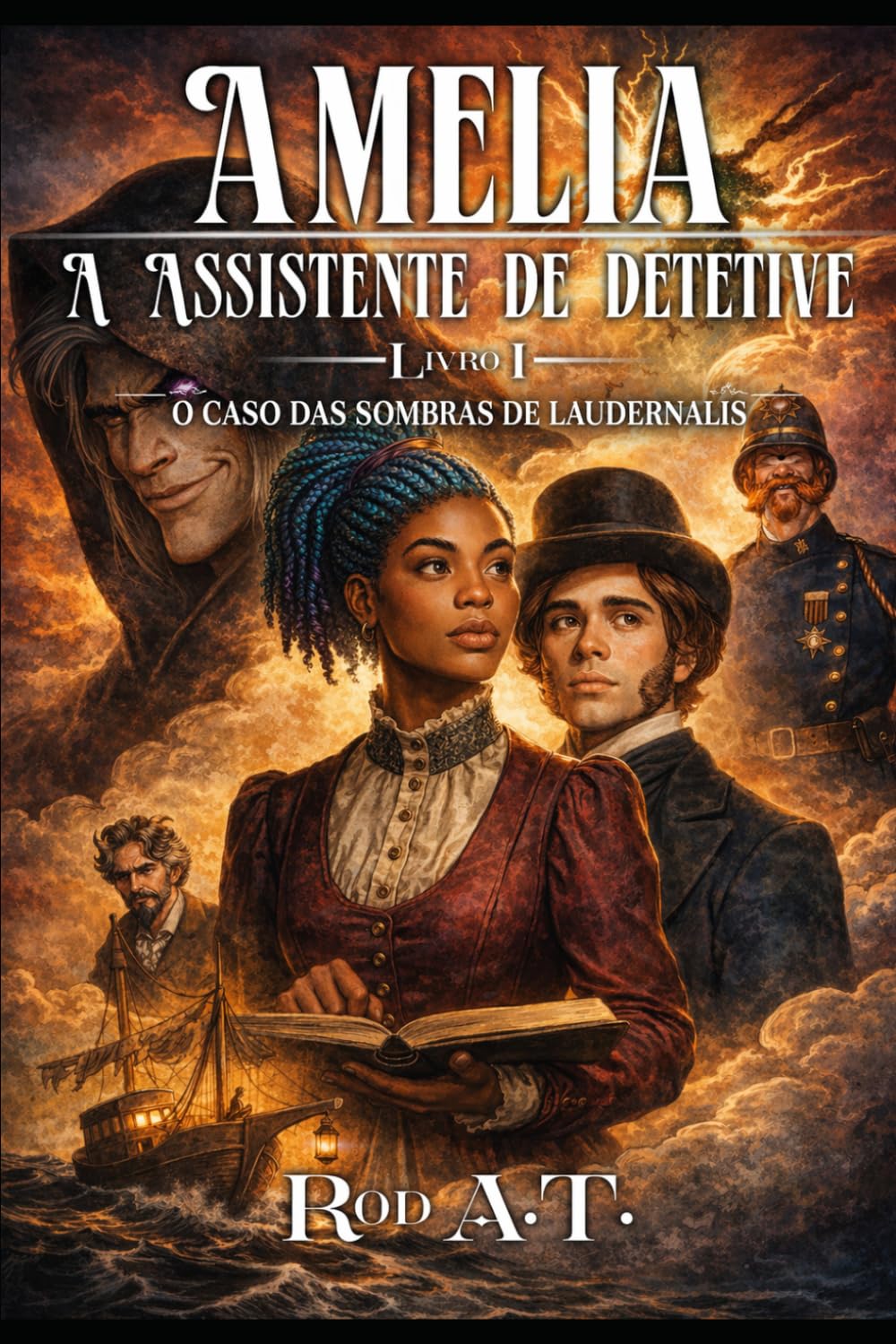 Amelia, a Assistente de Detetive - Livro 01: O Caso das Sombras de Laudernalis