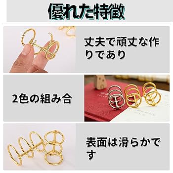 Ⅲf RD self＋Summaron3.5cmf3.5【訳アリ】＋ストラップ外 Amazon | MAEXUS ルーズリーフ バインダーリング 10個入り