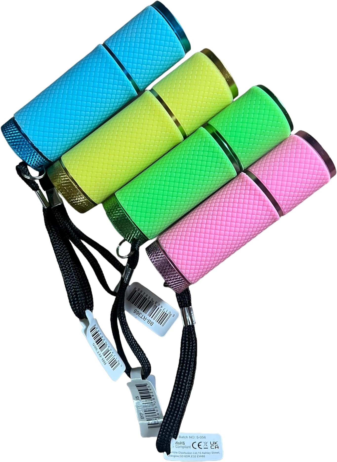 Kingavon BB-RT365 9-LED Glow In The Dark Torch in CDU (colours may vary)
