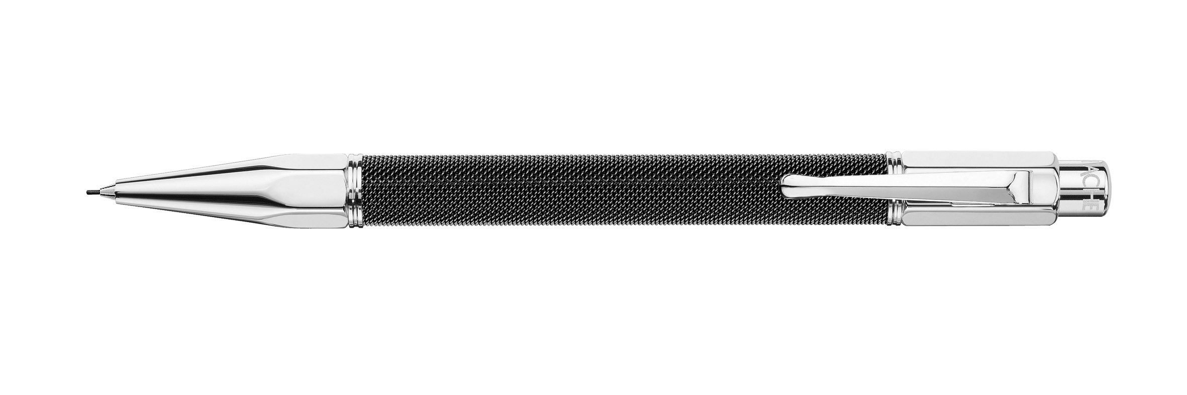 Caran d'AcheVarius Silver Plated Ivanhoe Mechanical Pencil - Black