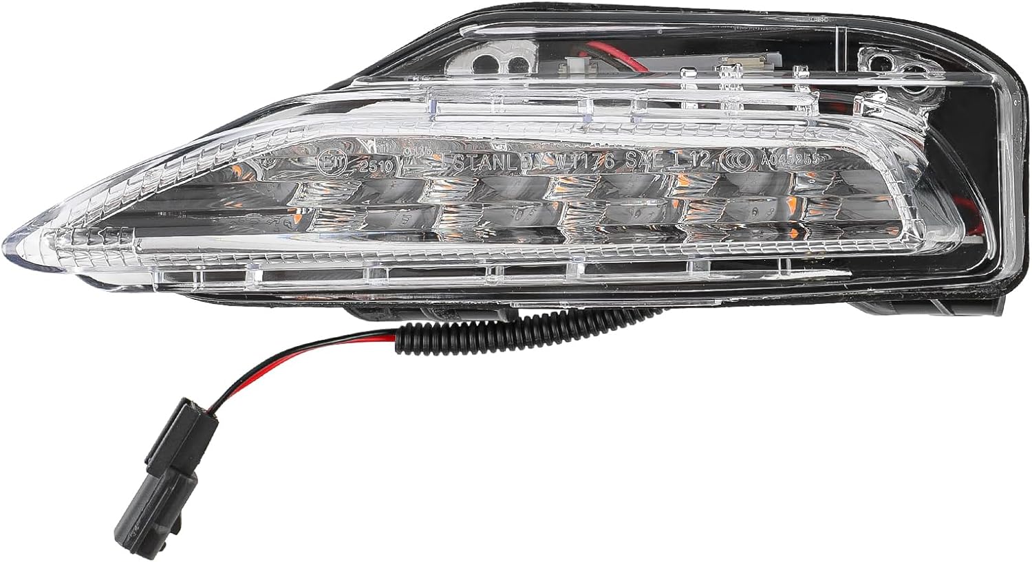 MOTOALL Turn Signal Light Front Left Driver Side 261355ZA0A Fit for Infiniti QX80 2015-2017 Replaces# 26135-5ZA0A