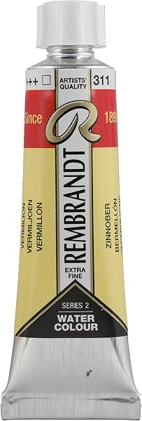 Rembrandt Watercolour Tube 10ml Perylene Red (379) Series 3 - 3