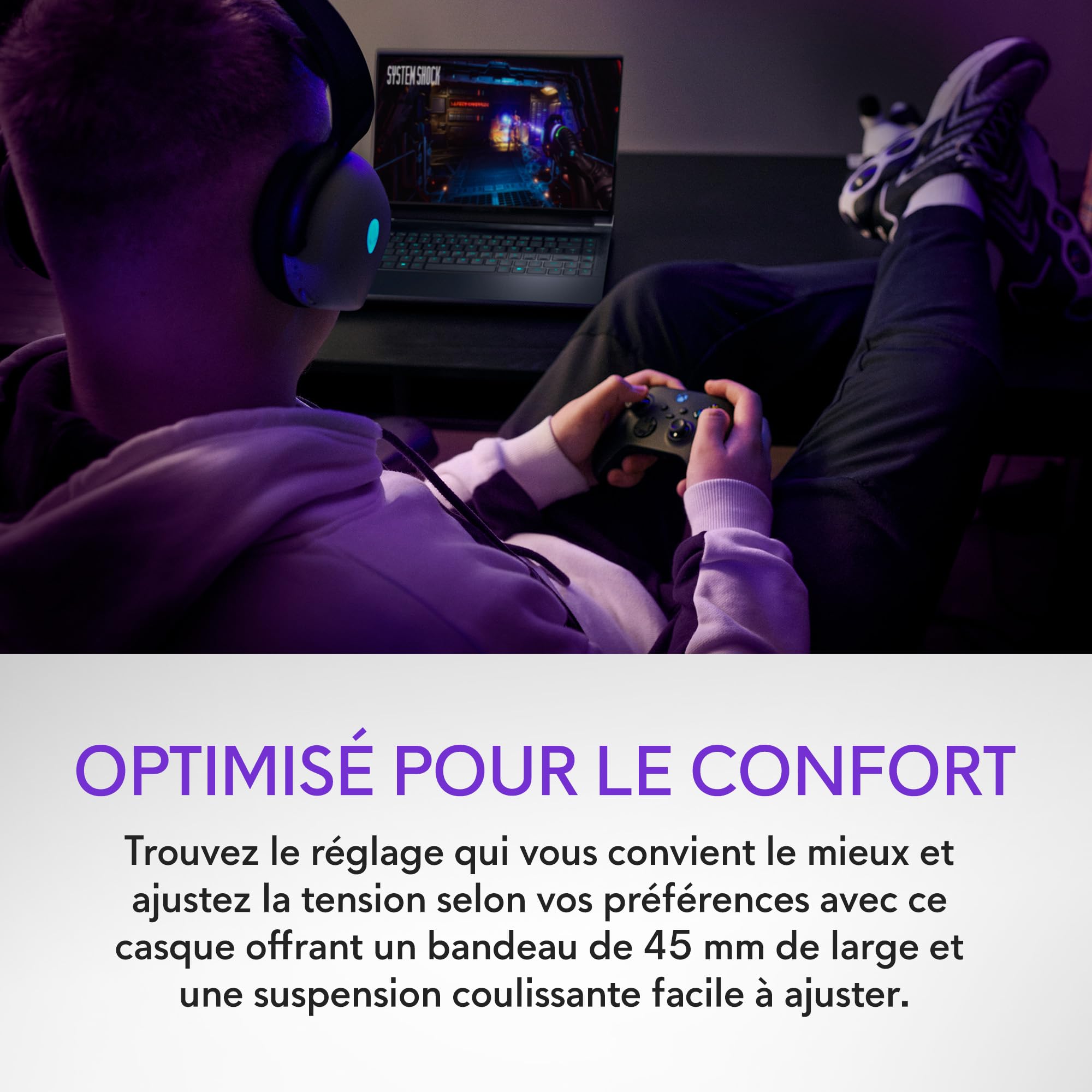 Alienware AW720H - Casque Gaming sans fil Bimode (Dark Side of the Moon)