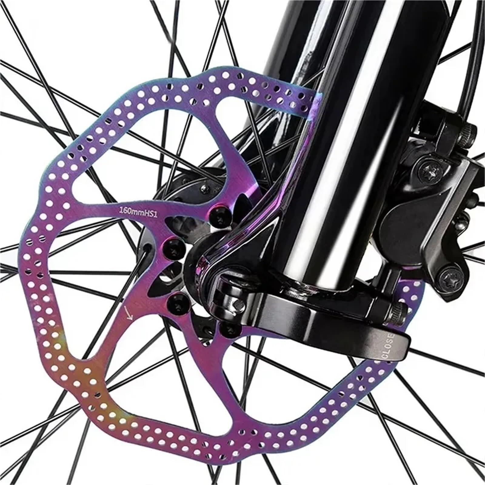 Rotores de freno de disco hidráulicos para bicicleta de montaña, de acero inoxidable de alta resistencia, G3/HS1, 160/180 mm, 6 orificios, 2 unidades Discos de freno para moto