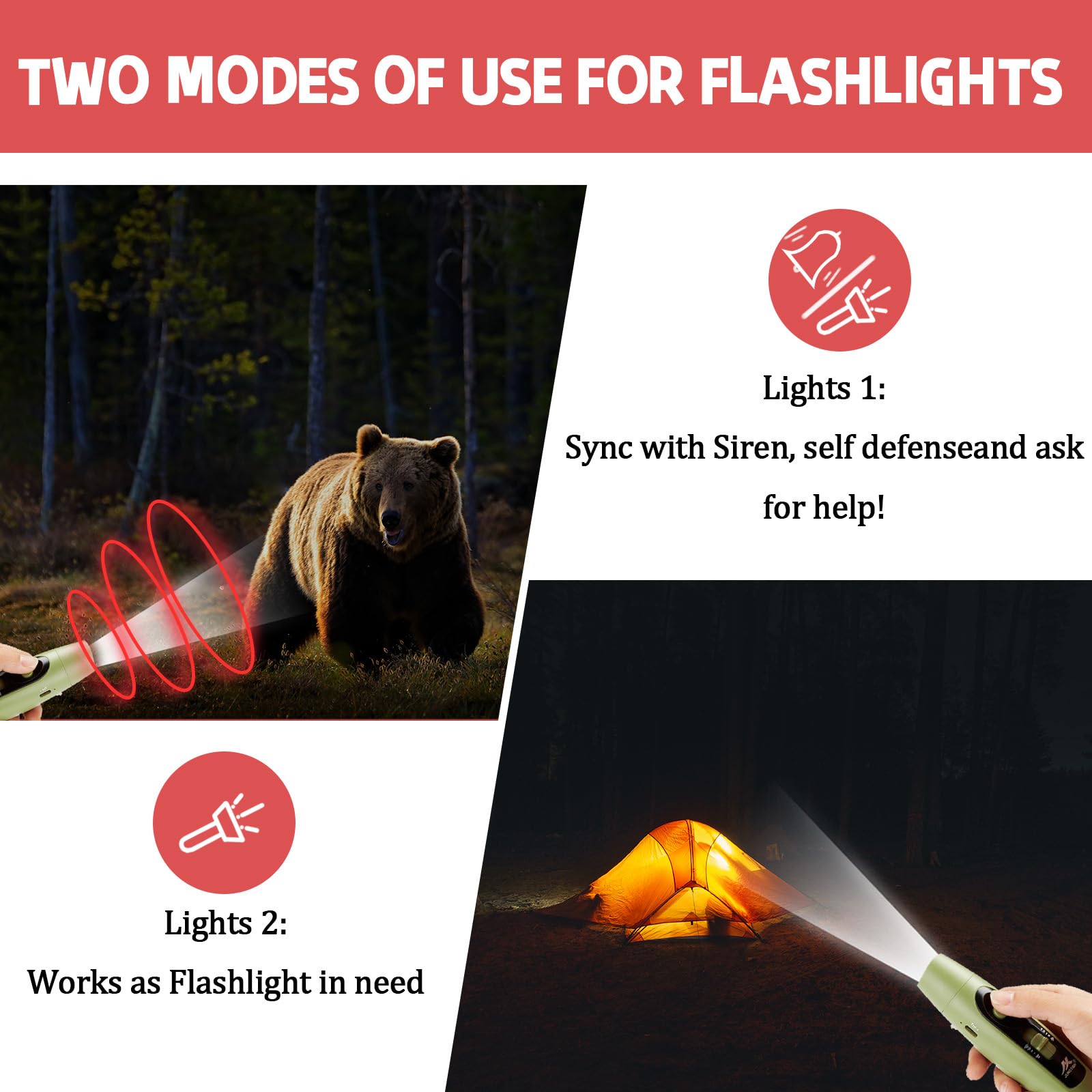 Amazon.com : Rechargeable Bear Horn to Scare Bears, 125dB