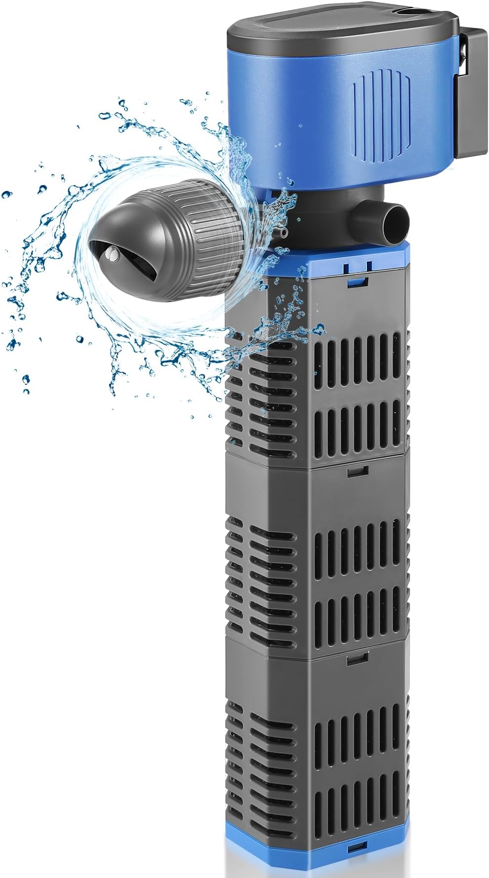 SOUSLOW 11W/23W/31W/42W Internal Aquarium Filter with Flow for Clean Water, Adjustable Airflow, Low Noise and Quiet (31W)