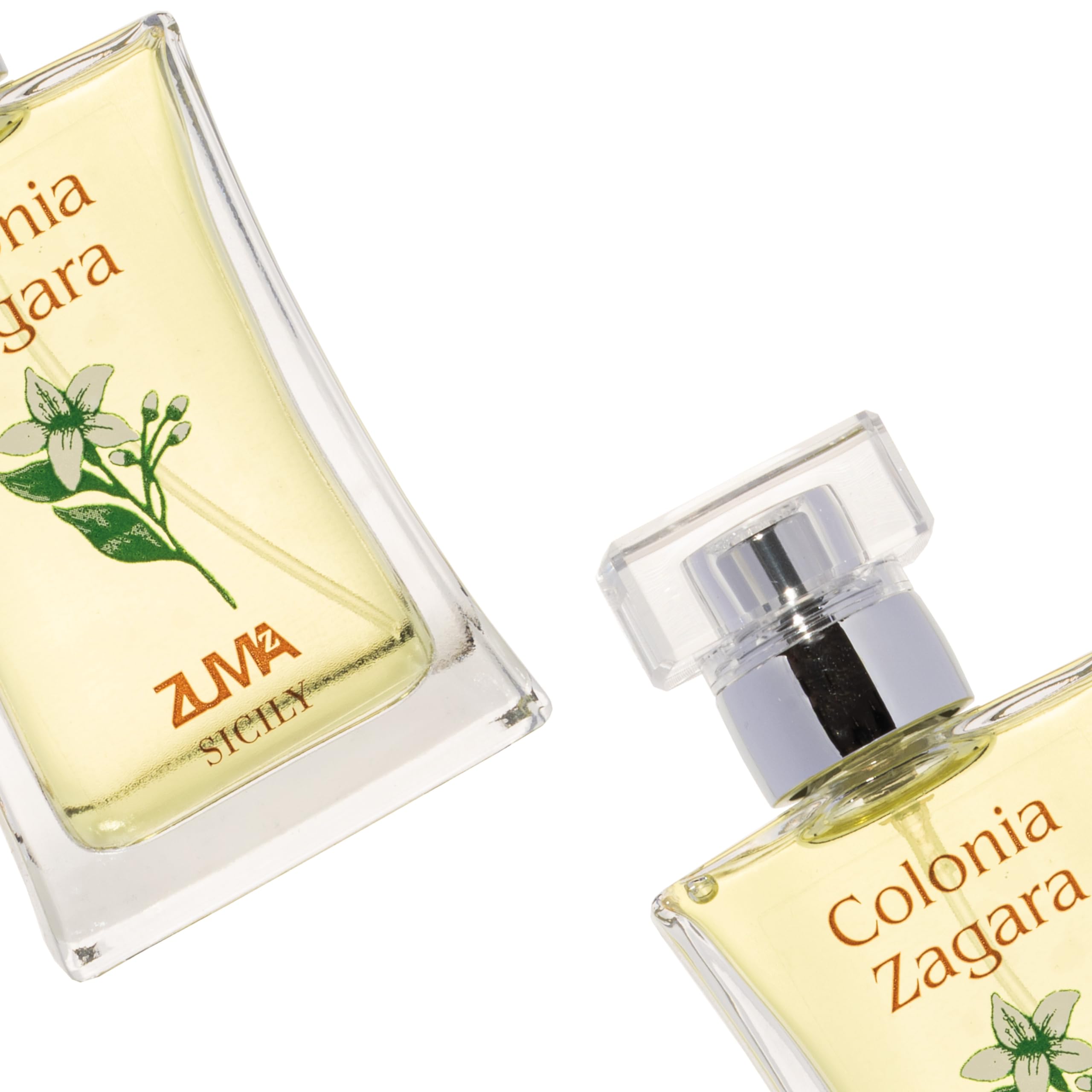 Profumi Zuma - Profumo Zagara Zuma Colonia Spray - La Fragranza Storica dal 1943 che Risveglia la Freschezza del Fiore d’Arancio Made in Sicily (Zagara Zuma 50 ml)