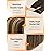 DOORES Human Hair Extensions Tape in Balayage Chocolate Brown to Caramel Blonde 18 Inch Natural Tape in Hair Extensions Seamless Straight Real Remy 50g 20pcs