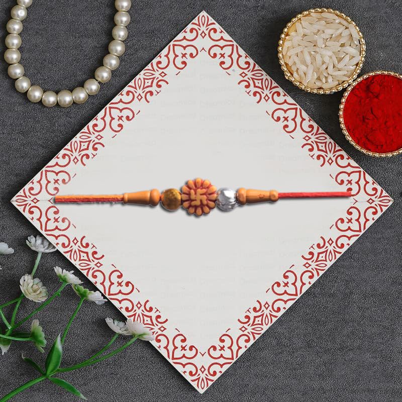 Image of Rakhi with Coffee Mug Gift Combo for Rakshabandhan | Rakhi Gift for Brother | Rakhi for bro | Rakhi and Roli Chawal, Rakhi Gift for Brother (02)