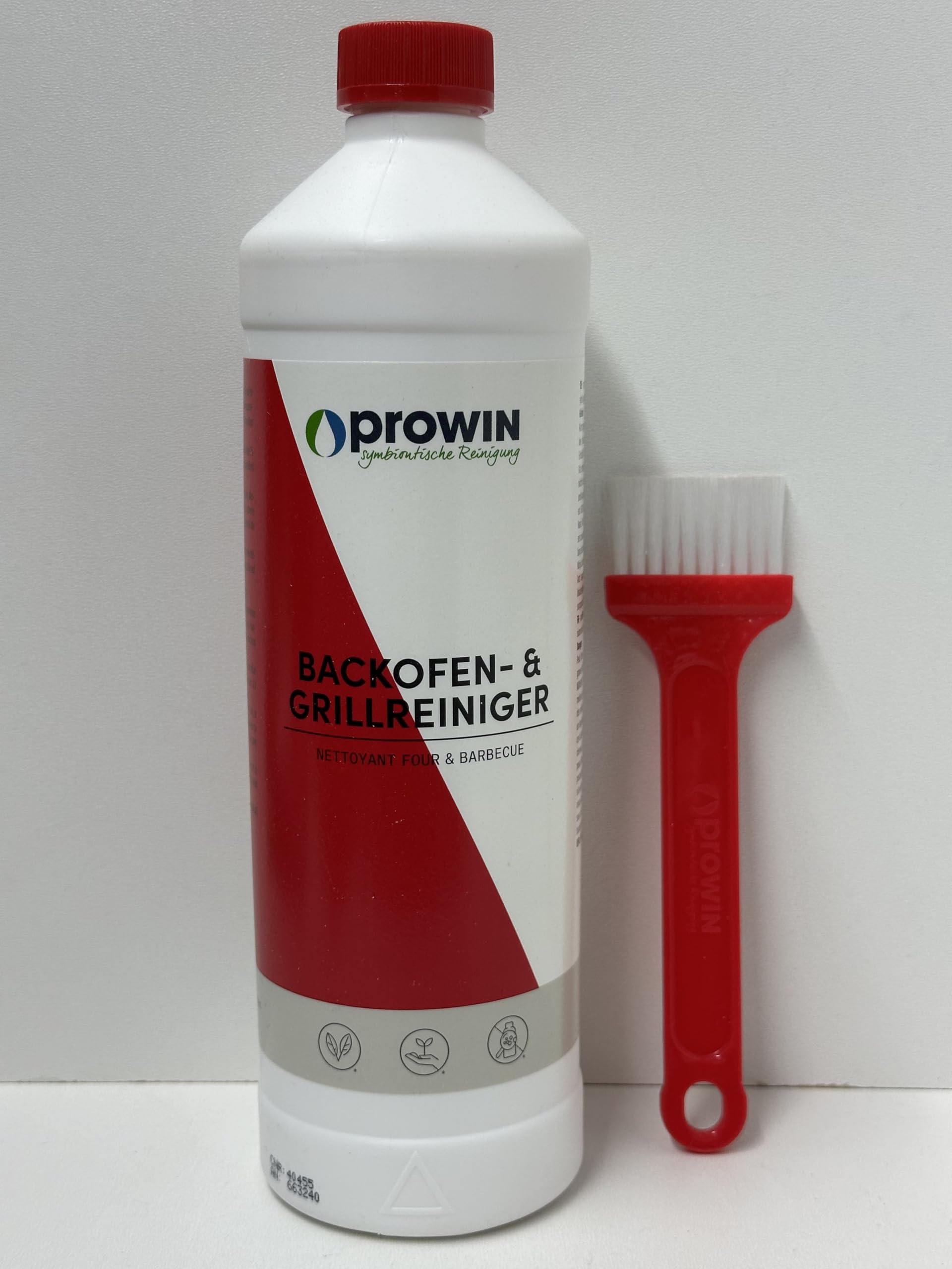 proWIN BACKOFEN- & GRILLREINIGER 1L + Pinsel