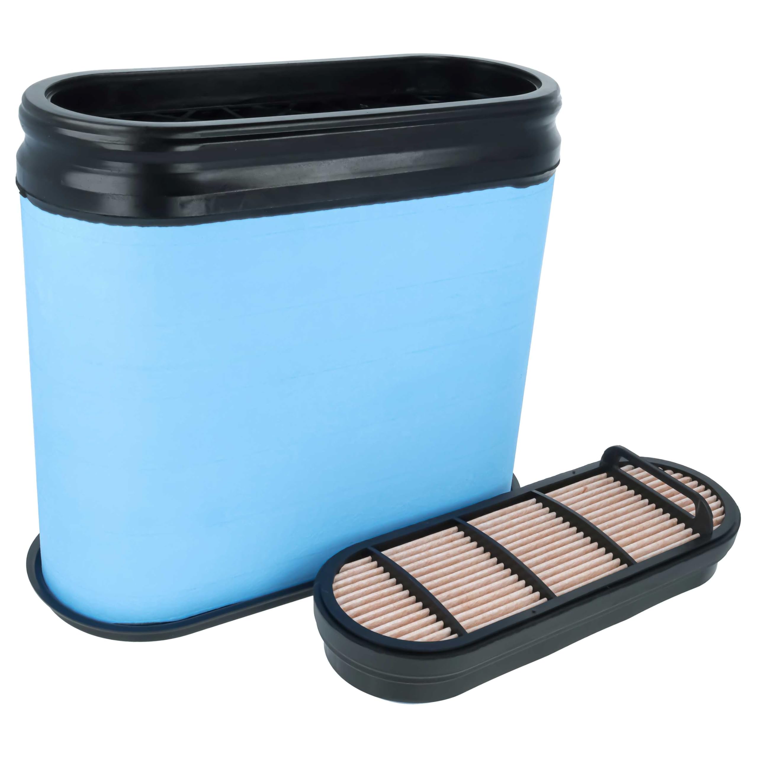 vhbw Filtro compatibile con John Deere 6630 6030 SERIES 6068T trattore - 1x filtro aria 32,7 x 12,3 x 28,3 cm
