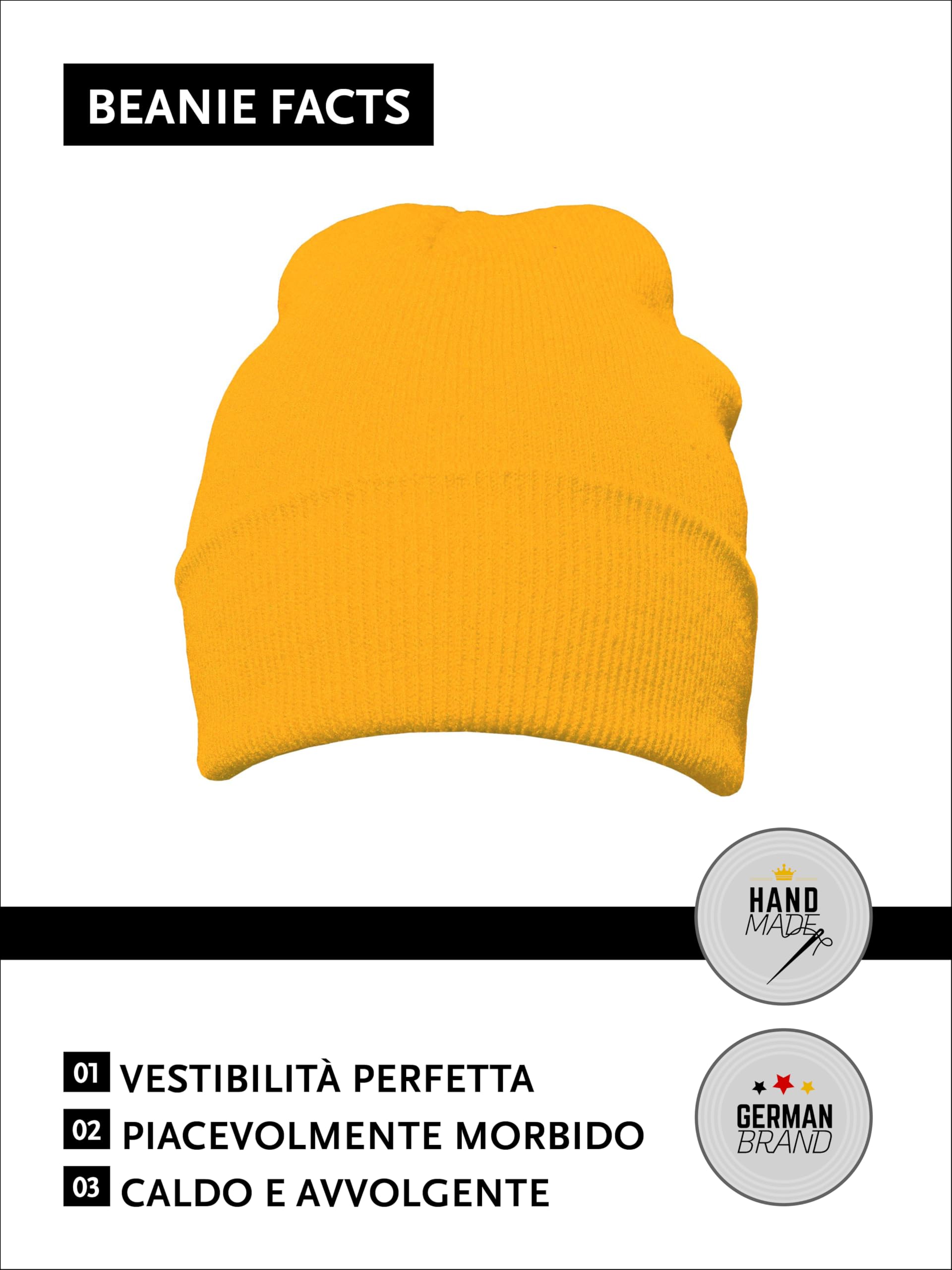 DonDon Berretto Uomo Berretto Donna Beretto Invernale Beanie Design Classico