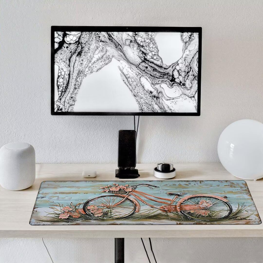 Podkładka pod mysz, podparcie nadgarstka, podkładka pod mysz z antypoślizgową gumową podstawą, ergonomiczna podkładka pod mysz do komputera, laptopa, domowego biura, kompatybilna z myszami laserowymi