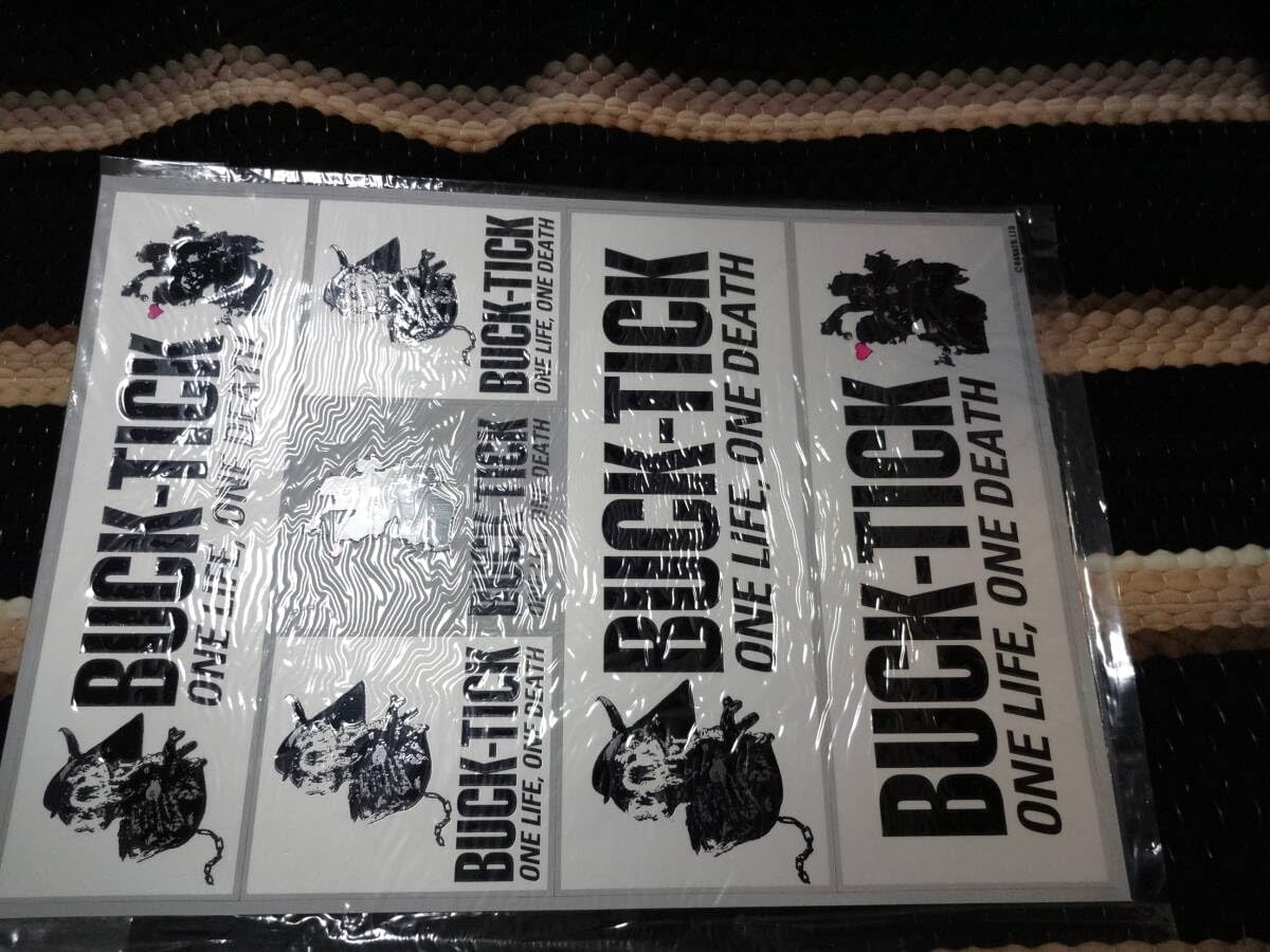 Amazon.co.jp: BUCK-TICK オフィシャル ステッカー バクチク ONE LIFE