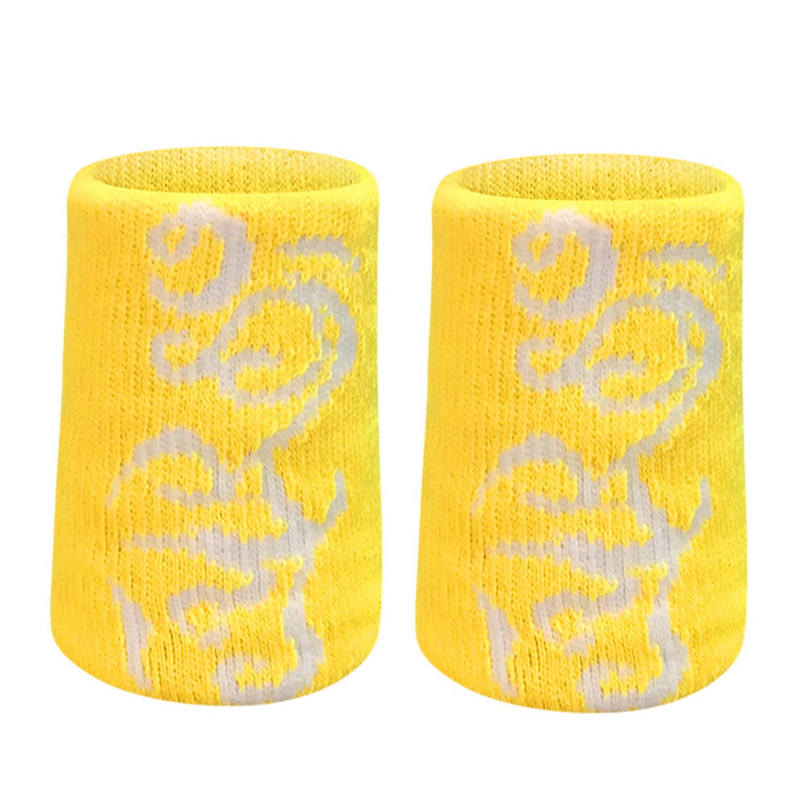 1 Pair Athletic Sweatband Tennis Sweat Band Basketball Wrist Sweat Band Sports Wristband Wrist Sweatbands