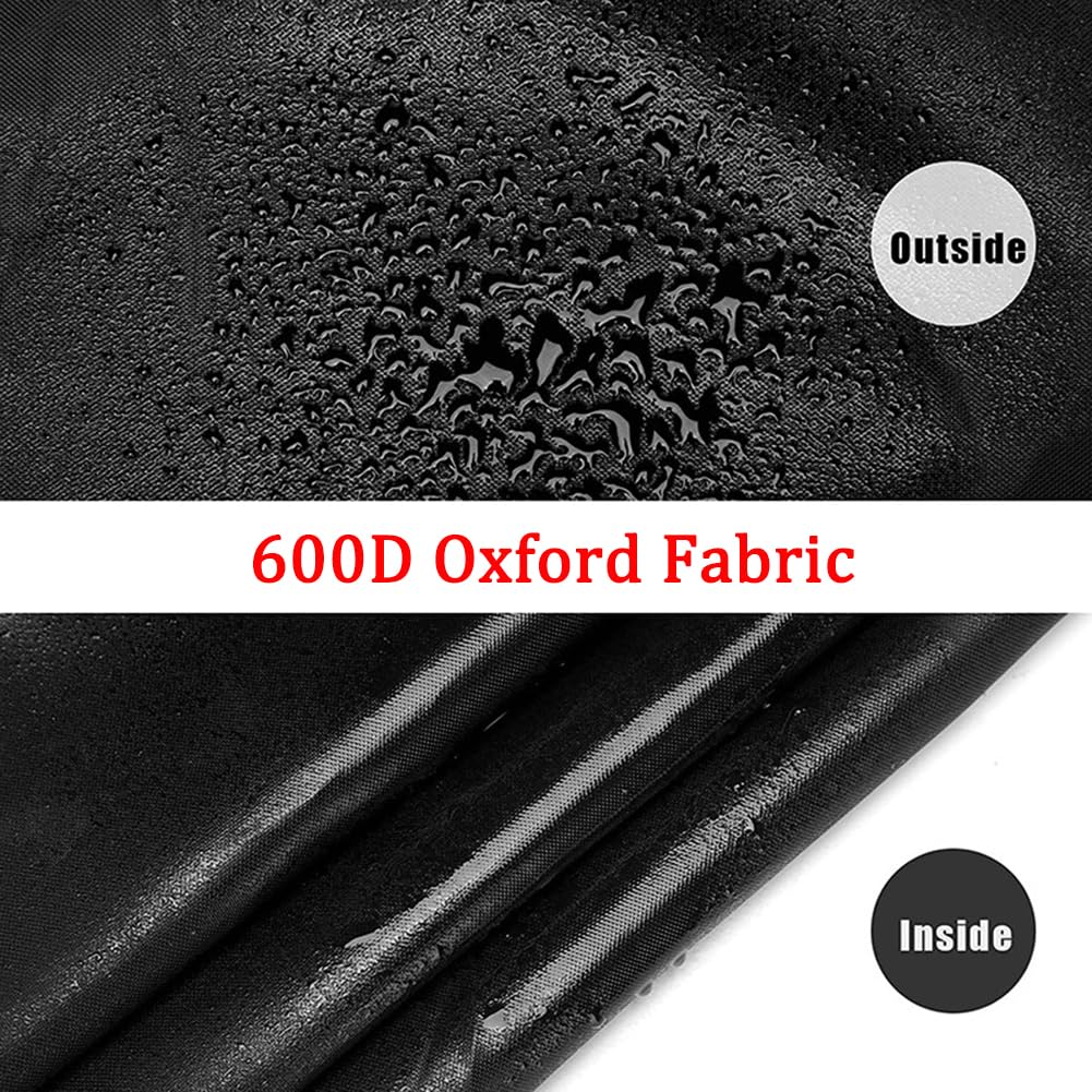 Bolsa de transporte Silla de Rueda, Bolsa de Viaje 600D Oxford Plegable impermeable y resistente Cubierta Protectora, para Andador y sillas de transporte snowboard Scooters (89 * 24 * 66cm,Black A)