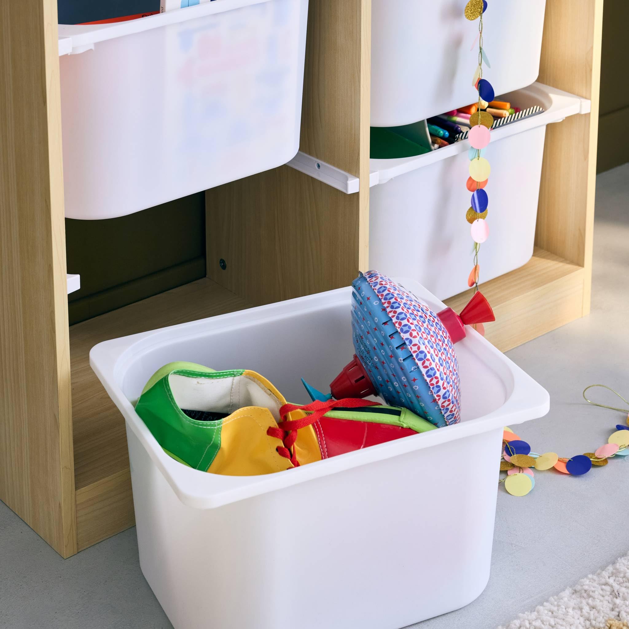 Sweeek Sora Armario Infantil 6 Cubos Almacenaje 81.5x30x89 cm