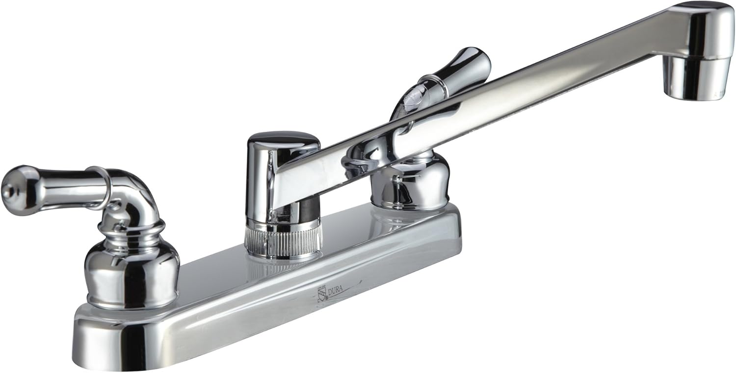 Dura Faucet DFPK600CCP RV Kitchen Faucet with Classical
