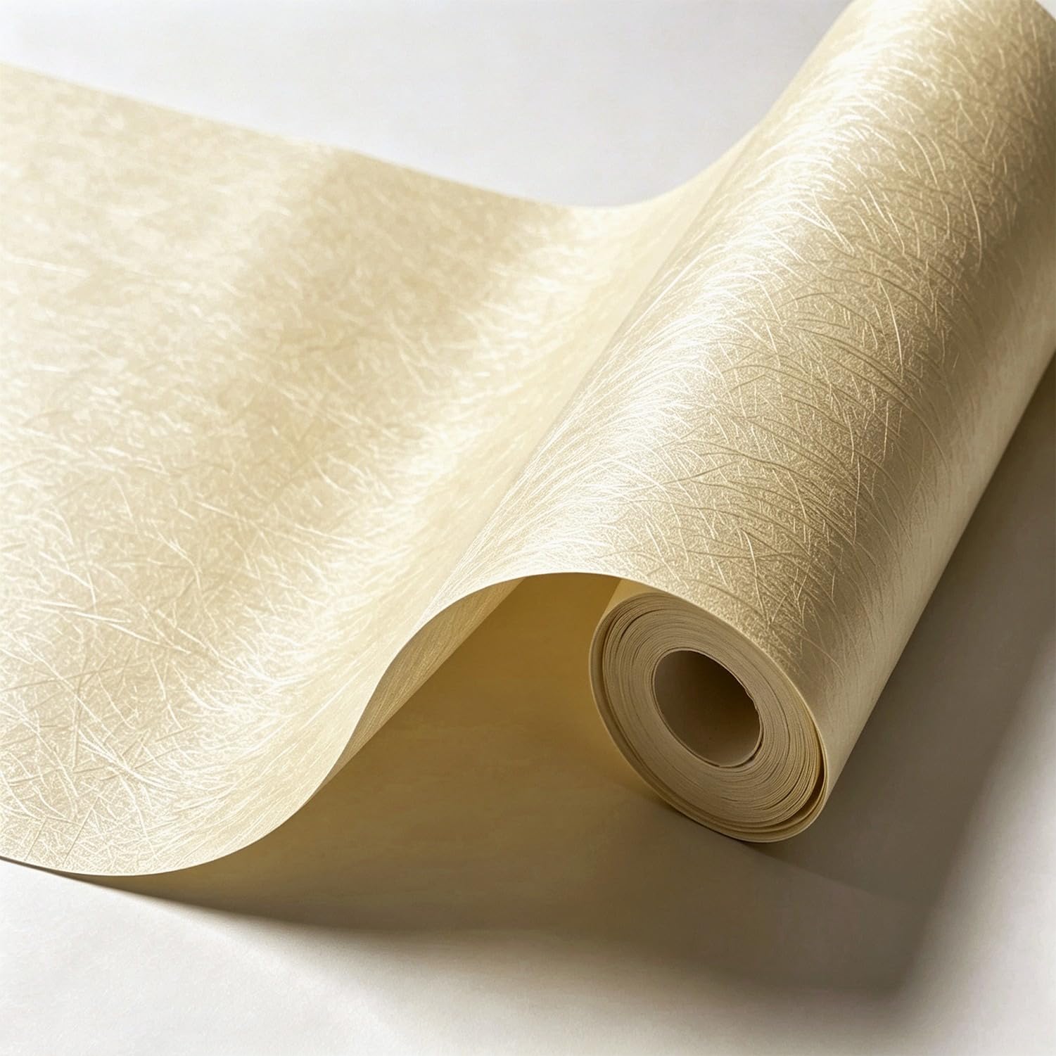 Selbstklebende Folie Wasserdicht Abziehbar Dekorative Tapete für Möbel Wand Tischplatten DIY Klebefolie Erneuerbarer Wandschutz Abnehmbare Selbstklebende Tapete, Beige, 60cmx10m