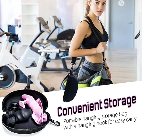 Miniatura 5 de Puños para levantamiento de pesas, guantes de entrenamiento ergonómicos para mujeres y hombres, agarres de goma para gimnasio sin dedos, agarres de