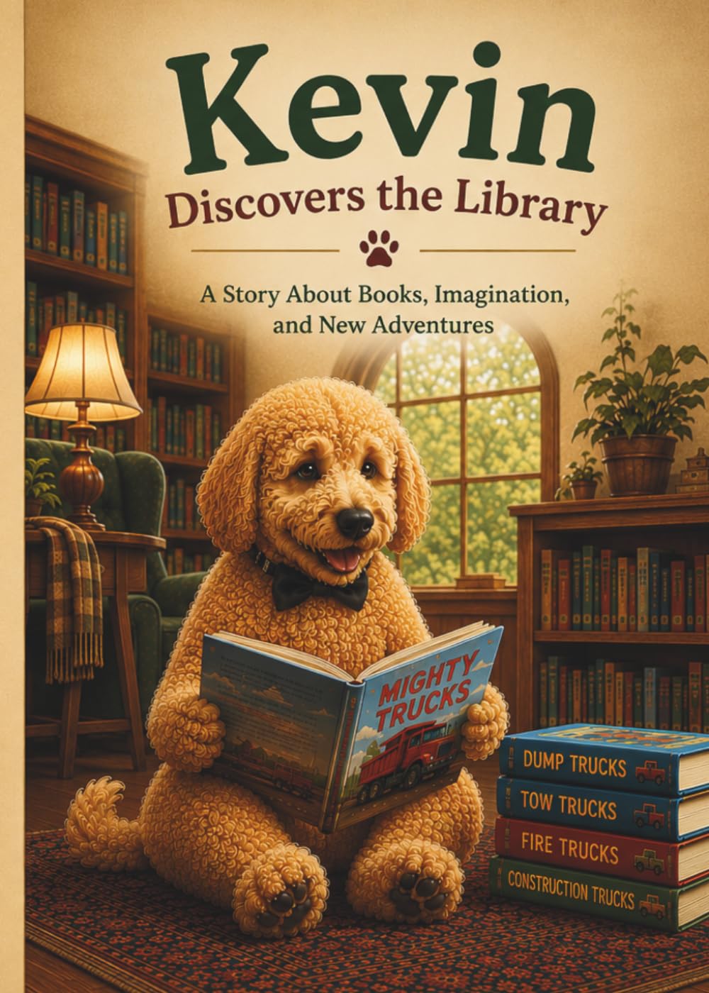 Kevin Discovers the Library: A Story About Books, Imagination, and New Adventures (Kevin's Big Adventures)