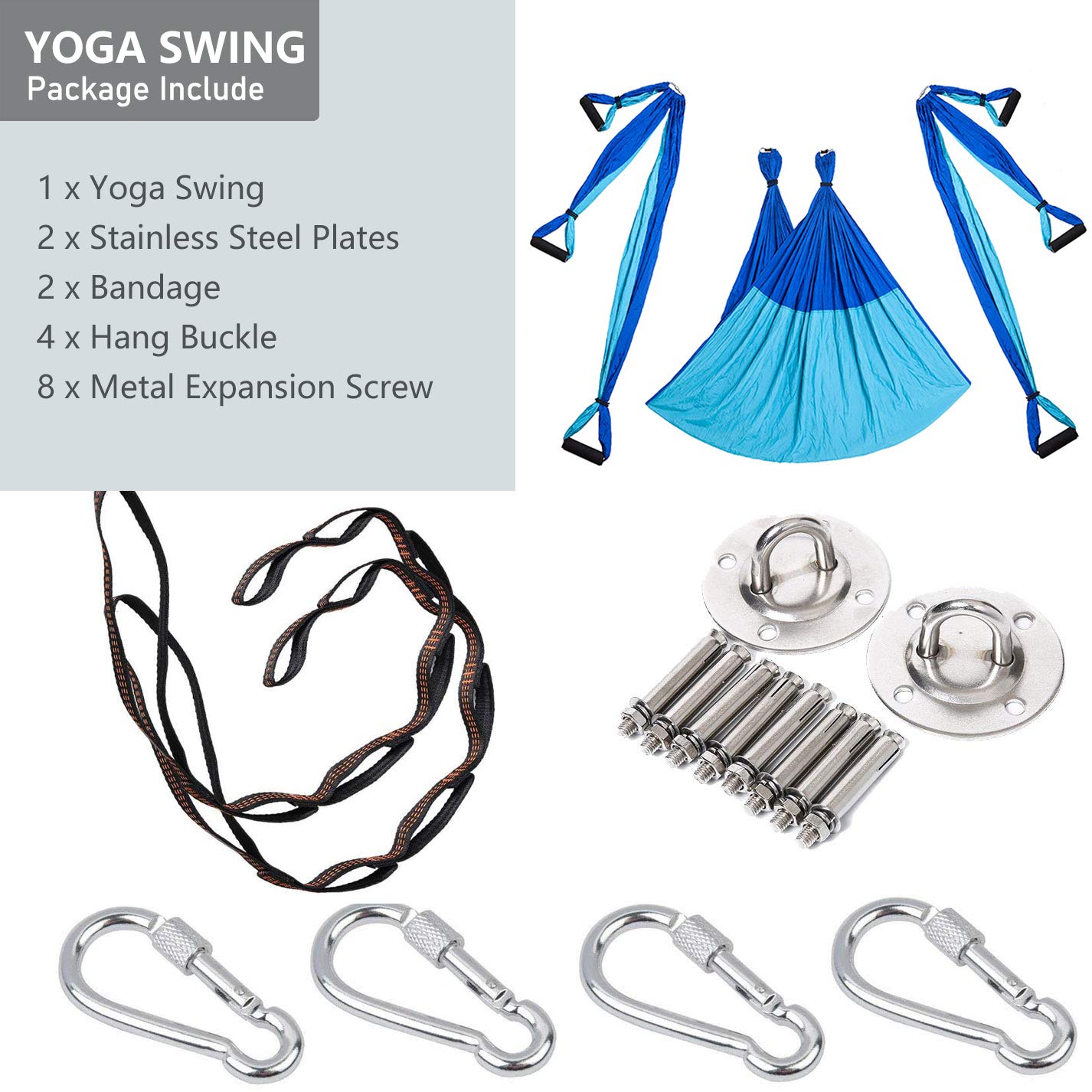 ARNTY Yoga Aerien,Yoga Hamac Aerien,Fly Yoga Anti-gravité Durable Aerial Silks Équipements de Danse Aérienne Yoga Exercices d'inversion (Upgrade Noir ARNTY Yoga Aerien,Yoga Hamac Aerien,Fly Yoga Anti-gravité Durable Aerial Silks Équipements de Danse Aérienne Yoga Exercices d'inversion (Upgrade Noir